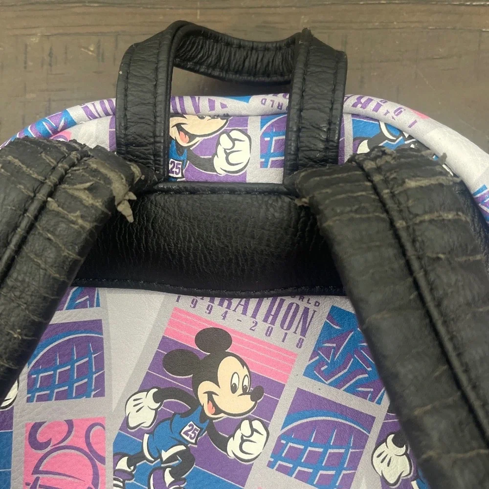 runDisney Walt Disney World Marathon 25th Anniversary Mickey Mini Backpack Bag